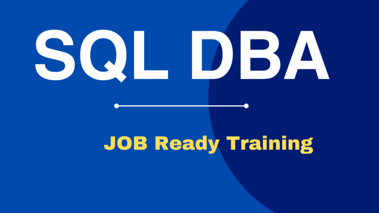 SQL DBA Batch-12
